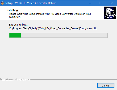 winx hd video converter deluxe install