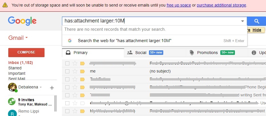 How To Delete Large Mails From Gmail With One Shot Techentice