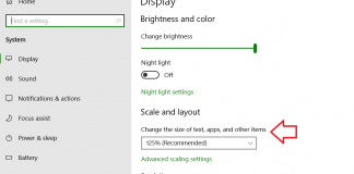 How To Change the Size Of Texts, Apps And Other Items On Windows 10?