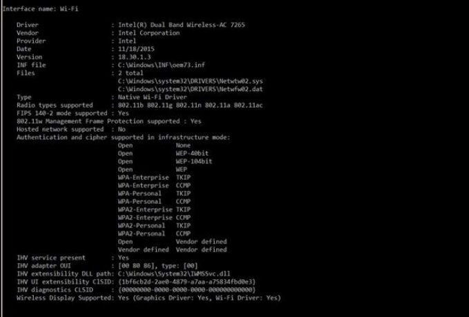 intel dual band wireless ac 7265 drivers windows 10