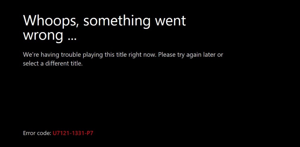 netflix error code