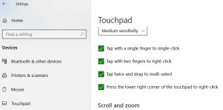 How To Change The Scroll Direction Of TouchPad On Windows 10? scroll direction