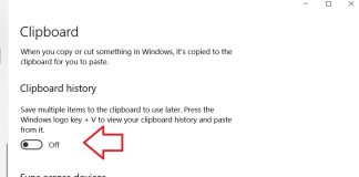 How To Save Multiple Items On Clipboard And Access Them From Clipboard History on Windows 10? clipboard history