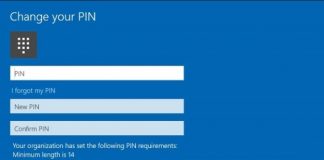 How to enable & configure PIN Complexity Group Policy in Windows 10?