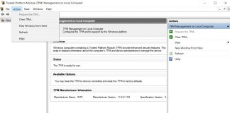 How To Deal With TPM Issues on Windows Hello PIN Generation Error? tpm