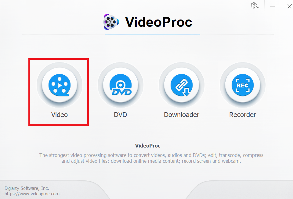 videoproc editor