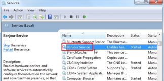 What Is The mDNSResponder.exe On My Windows PC? bonjour-service
