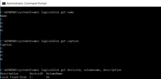 How To List Hard Drives using Command Prompt in Windows 10? drive list