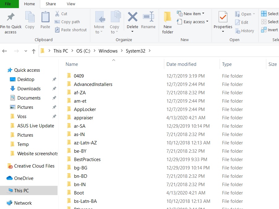 duplicate windows system files afgter windows 10 download