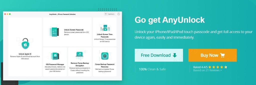 AnyUnlock- The Best Tool to Help If You Forget iPhone Password