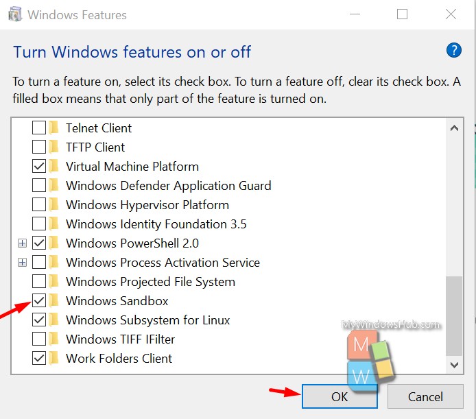 Enable Windows Sandbox In Win 10 Pro And Enterprise