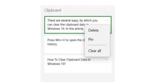 How To Clear Clipboard Data In Windows 10? clipboard clear data