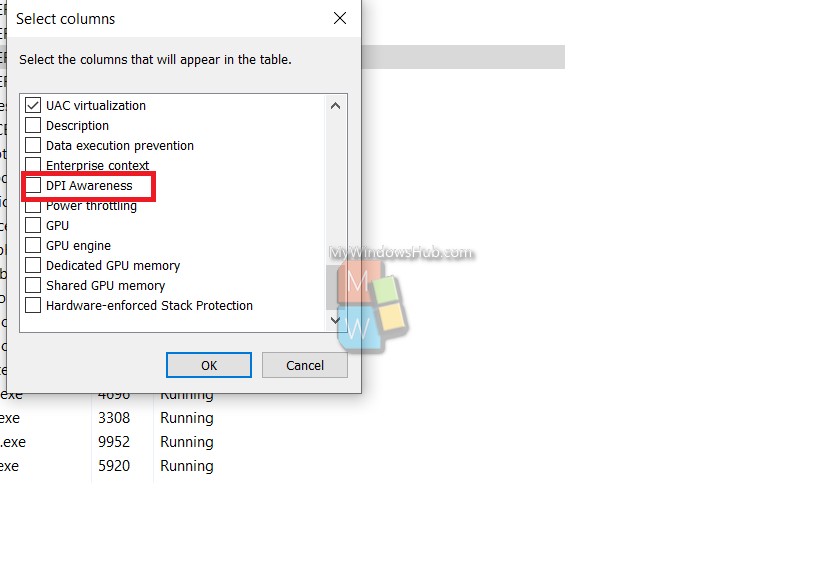 How To Check DPI Awareness Modes In Task Manager On Windows 10