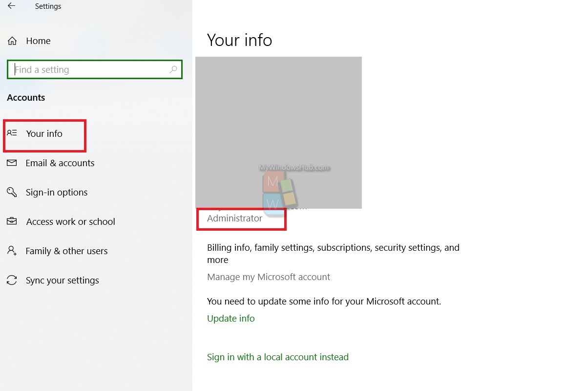 How To Know If User Account Is Administrator Or Standard In Windows 10?