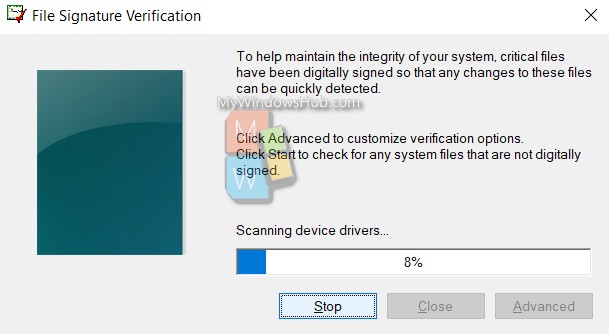 How To Check If System Files And Drivers Are Digitally Signed In Windows 10