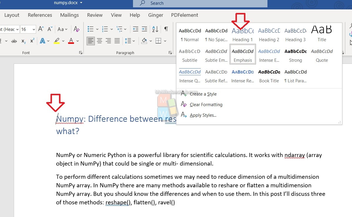 How To Delete Multiple Paragraphs In MS Word