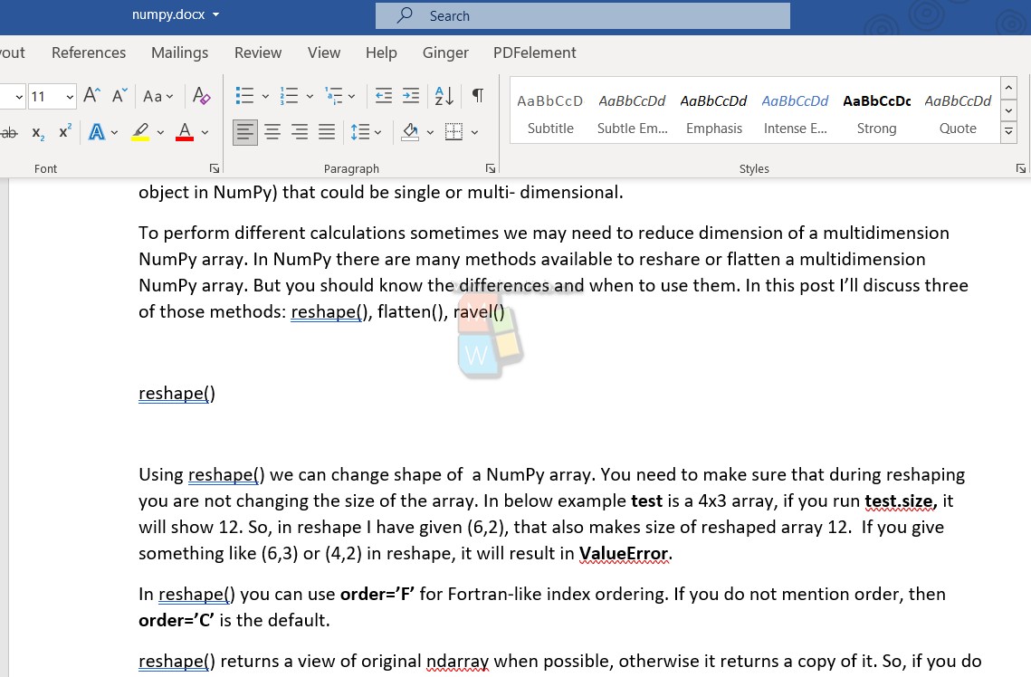 How To Delete Multiple Paragraphs In MS Word