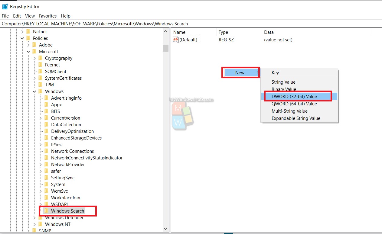 How To Prevent Users From Modifying Windows Search Index Locations