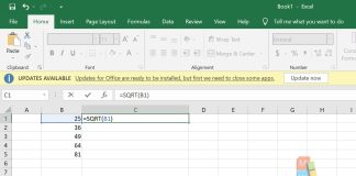 How To Calculate Square Root In Microsoft Excel? sqrt