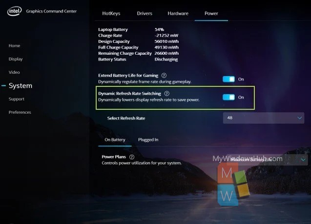 Enable or Disable Dynamic Refresh Rate (DRR) in Settings Windows 11