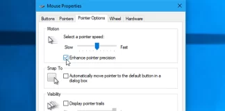 How To Turn On/Off Enhance Pointer Precision In Windows 11? How To Turn On/Off Enhance Pointer Precision In Windows 11