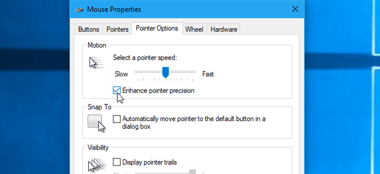 How To Turn On/Off Enhance Pointer Precision In Windows 11?