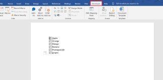 How To Turn On Developer Mode in MS Word? developer mode