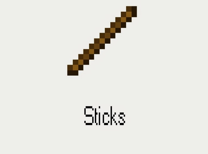 minecraft sticks image