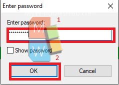 How to password protect a text file on Windows