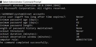 How to Change Account Lockout Threshold for Local Accounts in Windows 10? How to Change Account Lockout Threshold for Local Accounts in Windows 10?