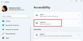 How To Change Closed Caption Style in Windows 11? closed captions